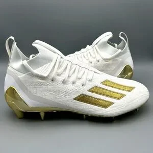 adidas | Shoes | Adidas Adizero Primeknit Cleats White Gold  display picture 1